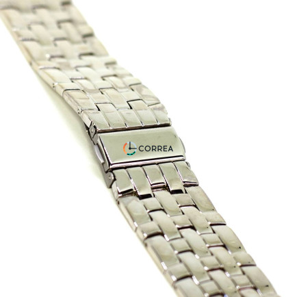 Браслет для часов Longines DolceVita литой  белый BL-005 - 8